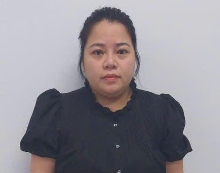 Đối tượng Nguyễn Thị Kiều Vân (ảnh CAĐN)