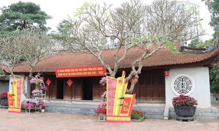 Tòa Tiền tế, Văn Miếu Bắc Ninh - biểu tượng của truyền thống hiếu học, tôn sư trọng đạo và trọng dụng nhân tài trên quê hương Kinh Bắc.
