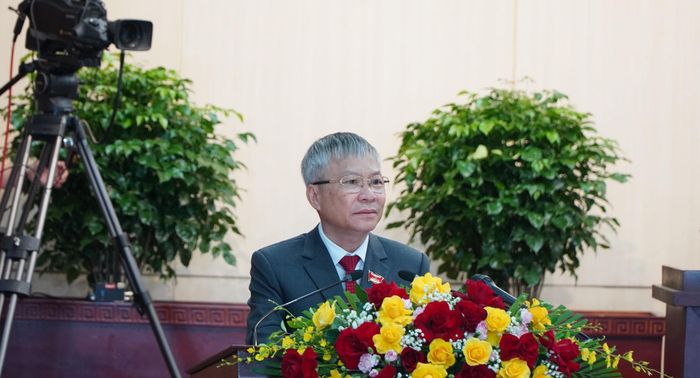 Phó Bí thư Thành ủy, Chủ tịch HĐND thành phố Đà Nẵng Nguyễn Đức Dũng phát biểu khai mạc