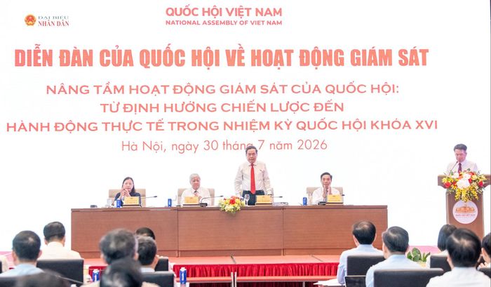 Chủ tịch Quốc hội Trần Thanh Mẫn chủ trì diễn đàn