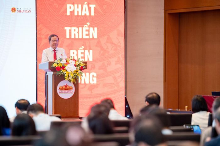 Chủ tịch Quốc hội Trần Thanh Mẫn phát biểu khai mạc Diễn đàn