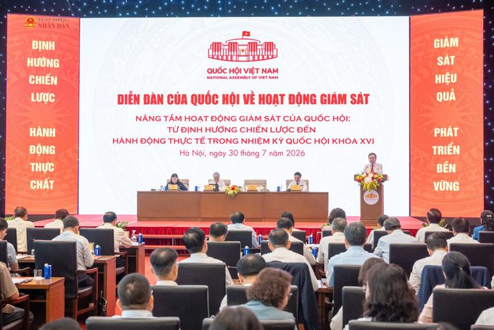 Chủ tịch Quốc hội Trần Thanh Mẫn phát biểu khai mạc Diễn đàn