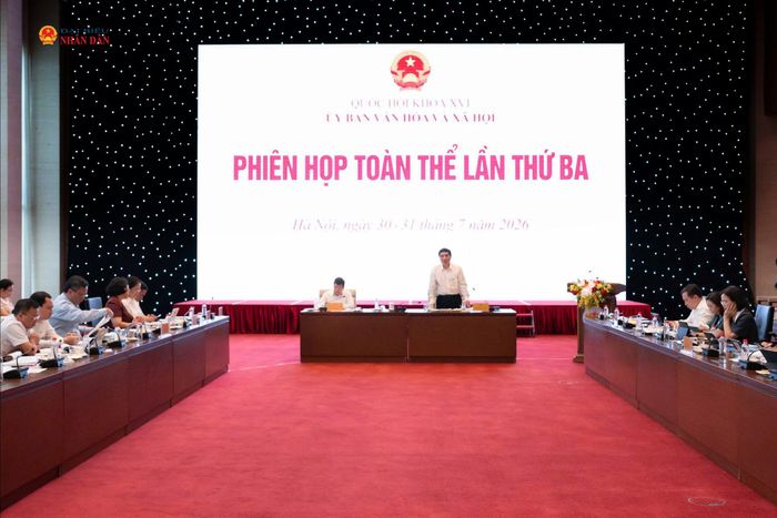Phiên họp toàn thể lần thứ Ba của Ủy ban Văn hóa và Xã hội