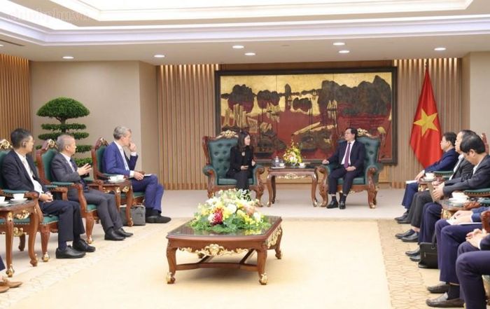 Phó Thủ tướng đề nghị Hiệp hội SEMI SEA tiếp tục kết nối các doanh nghiệp thành viên tìm hiểu cơ hội đầu tư, mở rộng hợp tác với các đối tác Việt Nam. Ảnh: VGP.