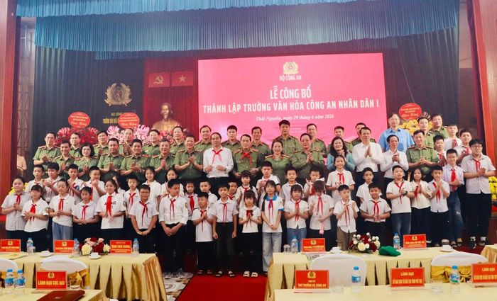Lễ công bố thành lập Trường Văn hóa CAND I là đơn vị cấp phòng thuộc Công an tỉnh Thái Nguyên và là cơ sở giáo dục trong hệ thống giáo dục quốc dân.