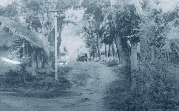 Hình ảnh Trường Hạ sỹ quan Công an III tại địa điểm đóng quân ban đầu tại xã Linh Sơn, huyện Đồng Hỷ, tỉnh Bắc Thái, năm 1976.