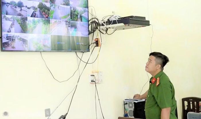 Mô hình camera an ninh được triển khai trên các tuyến đường và địa bàn giáp ranh.