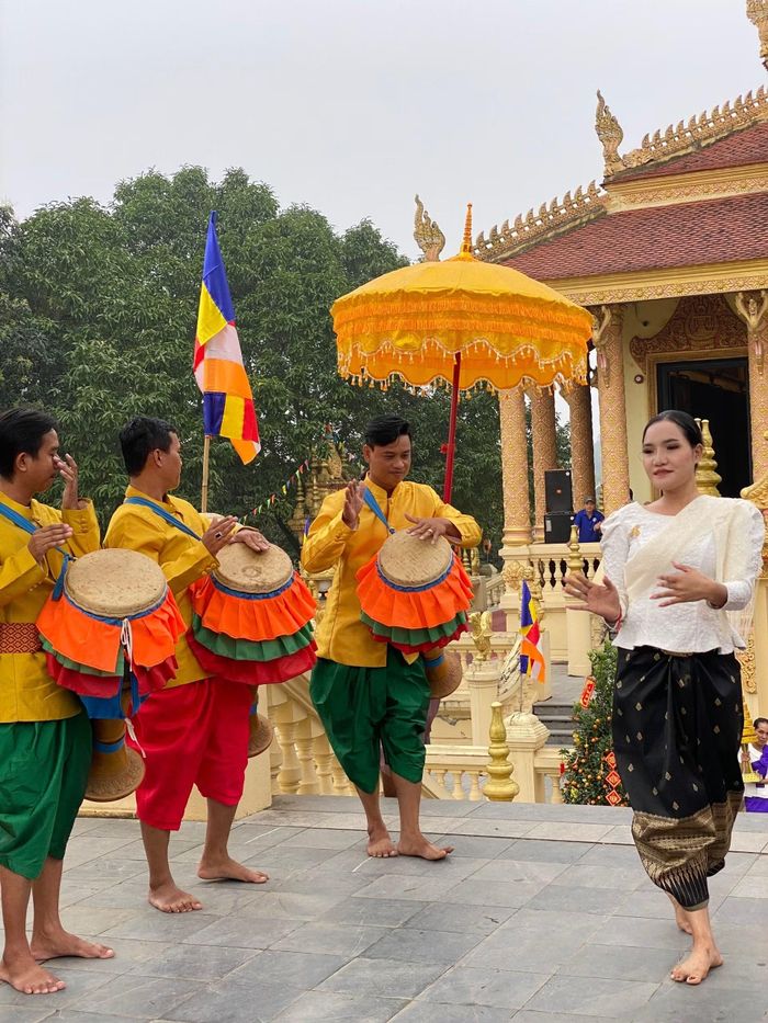 Văn hóa của đồng bào Khmer được giới thiệu đến người dân và du khách.