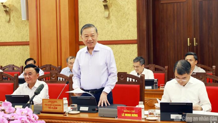 Tổng Bí thư, Chủ tịch nước Tô Lâm đánh giá phiên họp có ý nghĩa như một dấu mốc chuyển tiếp giữa hai giai đoạn thực hiện Nghị quyết số 57.