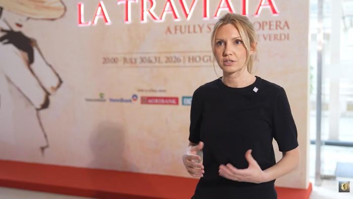 Nhạc trưởng Vanessa Banelli Mosell.