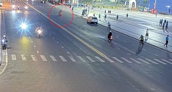 Hiện trường và diễn biến vụ tai nạn đã được trích xuất từ camera an ninh.