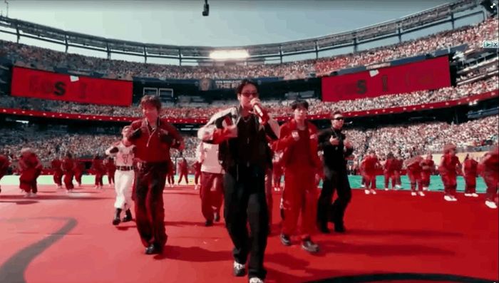 Tiết mục của BTS tại World Cup 2026. Ảnh: Reuters