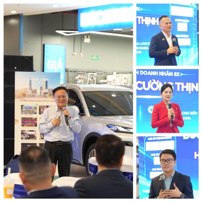 TS Nguyễn Đình Cung và các đại biểu chia sẻ tại chương trình. Ảnh: Tùng Nguyễn.