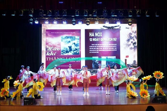 Các phần thi được dàn dựng công phu, sáng tạo, giàu ý nghĩa. Ảnh: Ban tổ chức