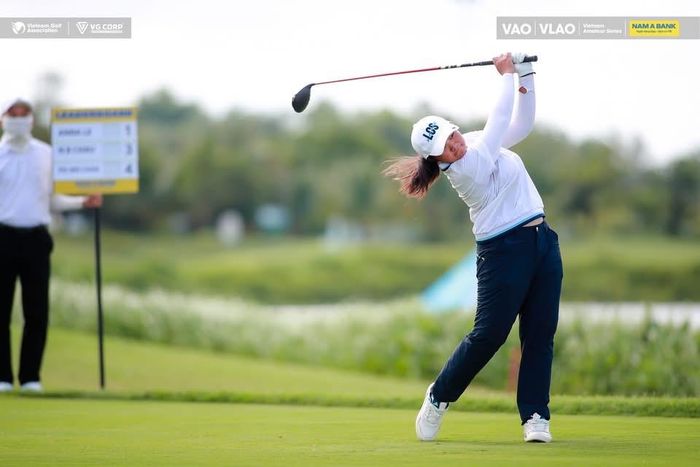 Nguyễn Bảo Châu giành Á quân giải golf vô địch nghiệp dư nữ Việt Nam mở rộng 2026. Ảnh: VGA