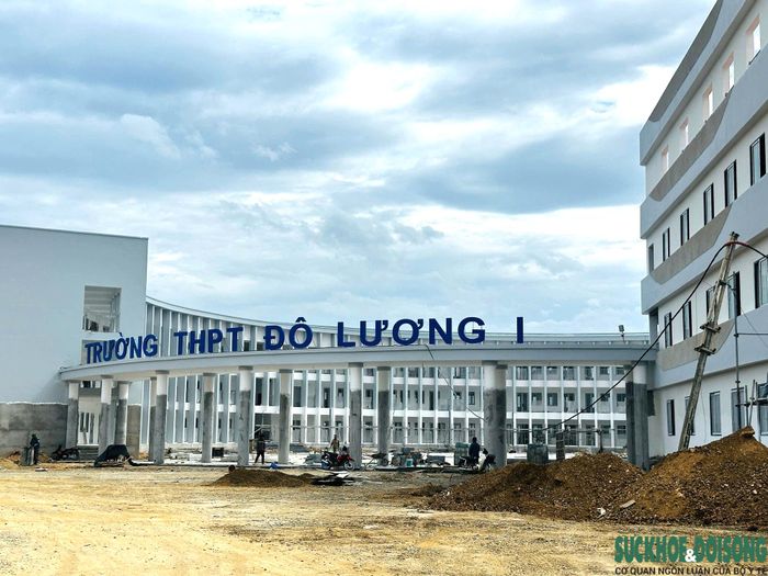 Năm học 2026 - 2027, trường THPT Đô Lương 1 được đầu tư xây mới với tổng vốn đầu tư hơn 100 tỷ đồng, đáp ứng yêu cầu dạy học Chương trình Giáo dục phổ thông mới.