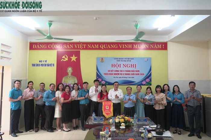 Không khí đoàn kết, gắn kết giữa các đơn vị trong Khối. Ảnh: Lê Bảo