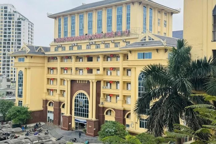 Trường Đại học Kinh doanh và Công nghệ Hà Nội. (Ảnh: Website nhà trường)