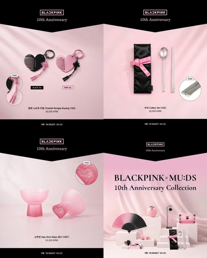 Bộ sưu tập sẽ được mở đặt trước (pre-order) vào ngày 8/8 - đúng sinh nhật BLACKPINK.