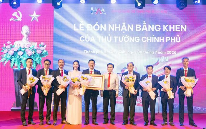 HAA đón nhận Bằng khen của Thủ tướng Chính phủ