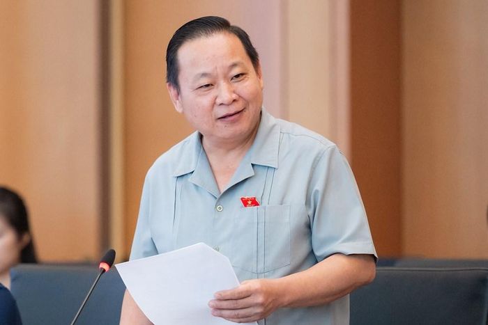Đại biểu Quốc hội Tráng A Dương phát biểu