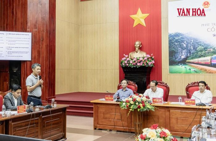 Đại diện công ty Oxalis phát biểu tại hội thảo