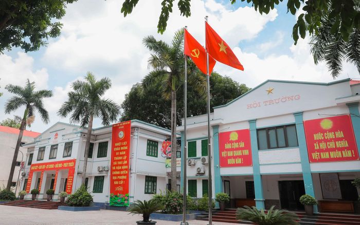  Xã Thư Lâm được chọn làm mô hình điểm xây dựng xã, phường XHCN, hướng tới mục tiêu phát triển văn minh và bền vững. Ảnh: Phan Phương – TTXVN 