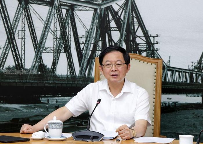 Phó Thủ tướng Hồ Quốc Dũng phát biểu kết luận cuộc họp - Ảnh: VGP/Gia Huy