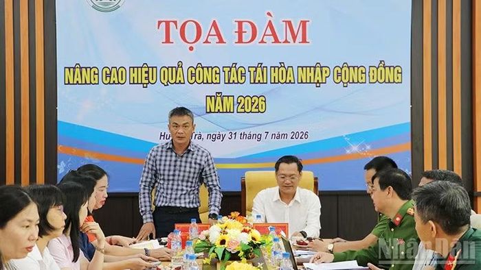 Quang cảnh tọa đàm.