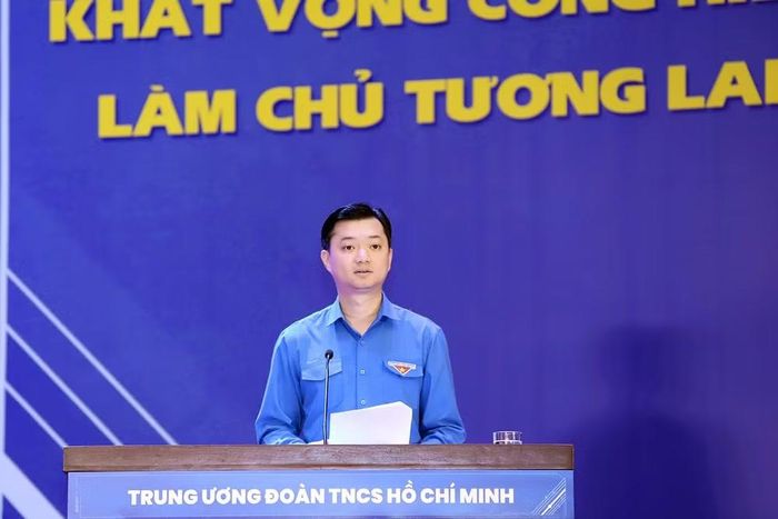 Đồng chí Nguyễn Minh Triết phát biểu khai mạc Hội nghị. (Ảnh: XUÂN TÙNG)
