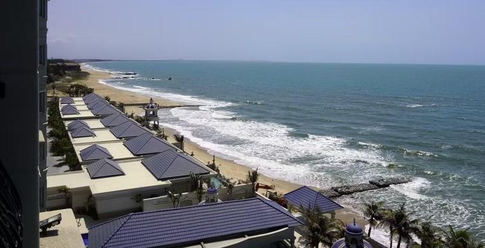Một dự án du lịch, nghỉ dưỡng ở ven biển Phước Hải, Thành phố Hồ Chí Minh. (Ảnh: LÊ ĐÌNH THÌN)