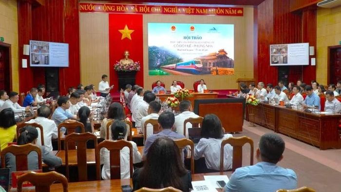 Hội thảo phát triển sản phẩm du lịch đường sắt Cố đô Huế-Phong Nha: Hành trình kỳ quan-Di sản thế giới.