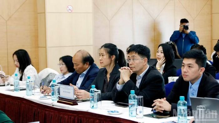Đại diện doanh nghiệp tham dự hội thảo.