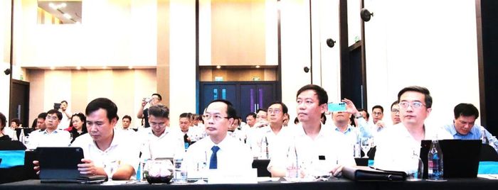 Thứ trưởng Lê Quân phát biểu tại Hội nghị.