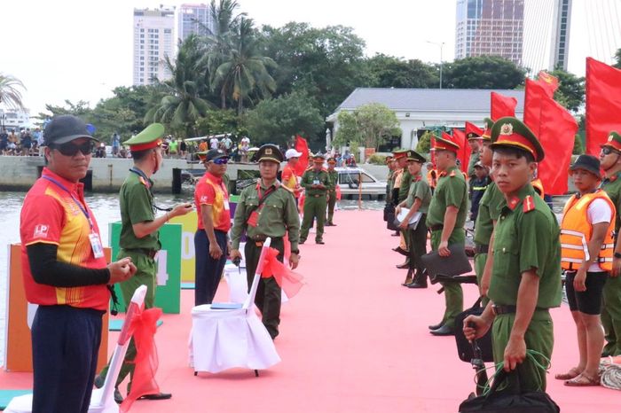 Các VĐV chuẩn bị thi đấu