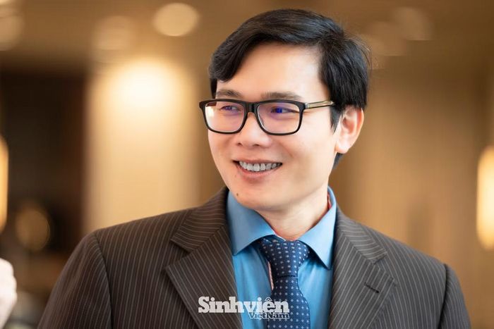 GS Nguyễn Đức Khương - Chủ tịch Tổ chức Khoa học và Chuyên gia Việt Nam toàn cầu (AVSE Global). (Ảnh: Lê Vượng)