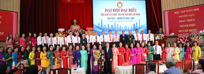 Đại hội chúc mừng Ban chấp hành Hội Khuyến học Thành phố Hồ Chí Minh nhiệm kỳ 2026-2031