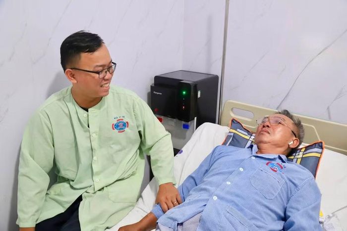 Người bệnh ổn định sau phẫu thuật - Ảnh BVCC