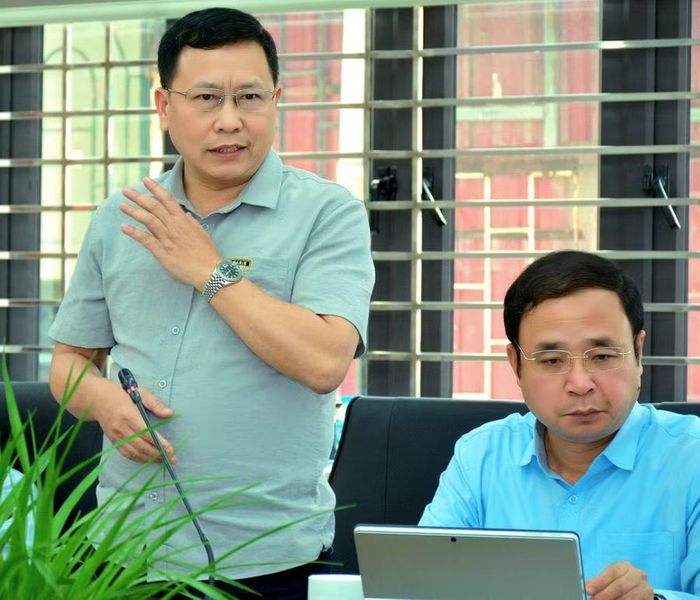 Ông Trần Văn Đạt - Phó Vụ trưởng Vụ Học sinh, Sinh viên (Bộ GD&ĐT) phát biểu tại tọa đàm.