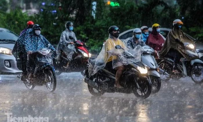 Miền Bắc tiếp tục có mưa rào và dông rải rác trong hôm nay (31/7).