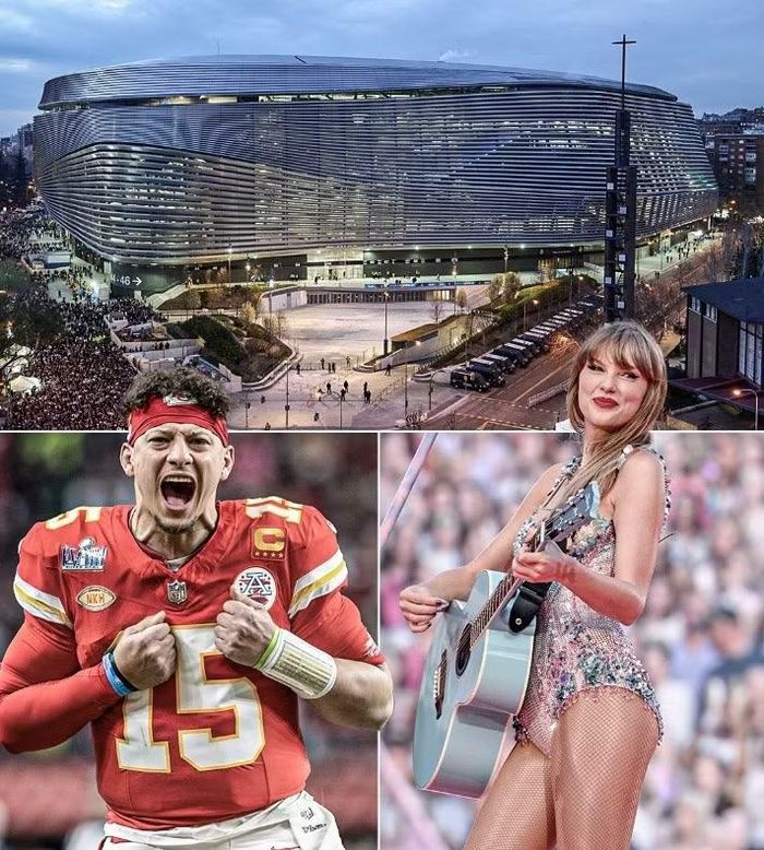  Sân Bernabeu đã tổ chức buổi hòa nhạc của Taylor Swift và một trận đấu chính thức của Giải bóng bầu dục nhà nghề Mỹ (NFL). 