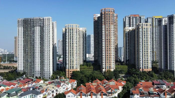 Theo chuyên gia, rất khó xuất hiện tình trạng "sốt giá" căn hộ lâu dài chỉ vì quy định về thời hạn sử dụng chung cư. Ảnh: Phan Thiên.
