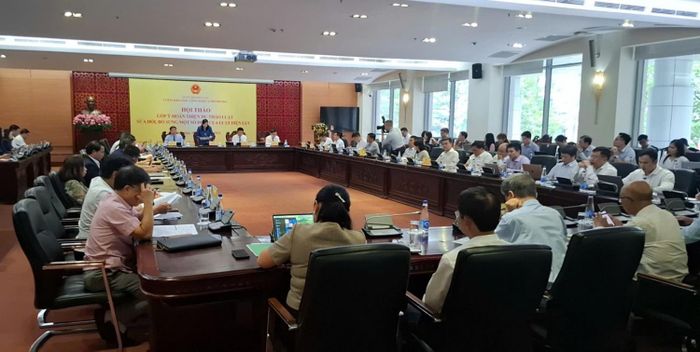 Toàn cảnh hội thảo lấy ý kiến hoàn thiện dự thảo Luật sửa đổi, bổ sung một số điều của Luật Điện lực.