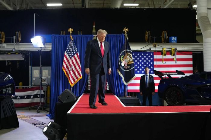 Tổng thống Mỹ Donald Trump. Ảnh: NYT