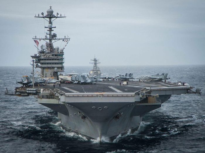 Tàu sân bay USS George Washington (CVN-73). Ảnh: airpac.navy.mil