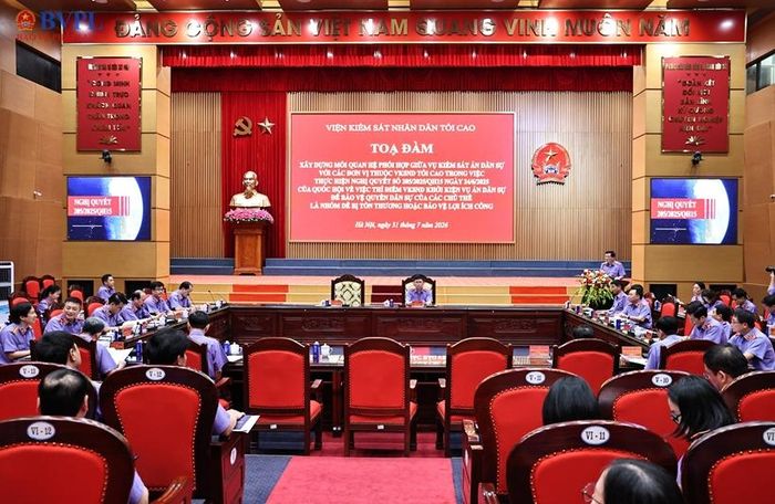 Quang cảnh buổi Tọa đàm.