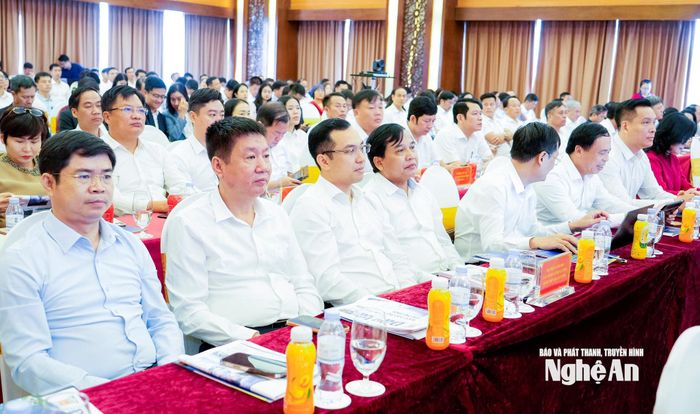 Các đại biểu dự hội nghị. Ảnh: Phạm Bằng