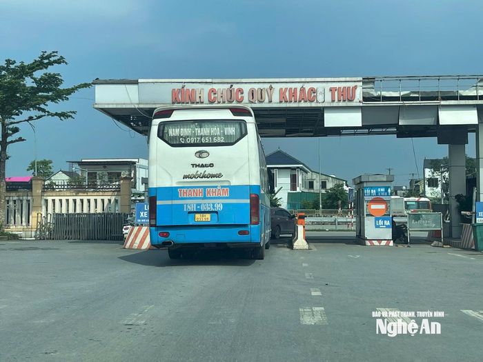 Phương tiện xuất bến tại Bến xe Bắc Vinh. Ảnh tư liệu minh họa: PV