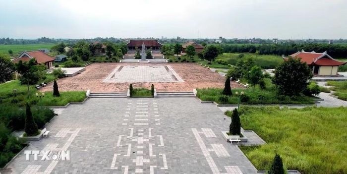 Khu lưu niệm danh nhân văn hóa Lê Quý Đôn tại xã Lê Quý Đôn (Hưng Yên). (Ảnh: Thế Duyệt/TTXVN)