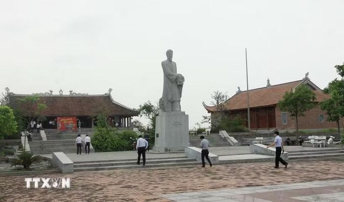 Khu lưu niệm Nhà bác học Lê Quý Đôn tại xã Lê Quý Đôn, tỉnh Hưng Yên. (Ảnh: Thế Duyệt/TTXVN)
